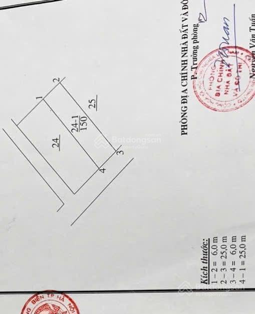 Bán 150m² đất ngọc thụy khu vực tái định cư, 2 mặt đường 12m, có thể chia 2 lô nếu khách thích