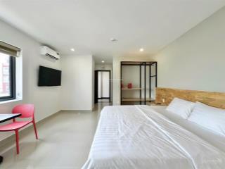 Studio mới đi bộ ra phạm văn đồng, gần kha vạn cân, đại học ngân hàng full nội thất, free tiền xe