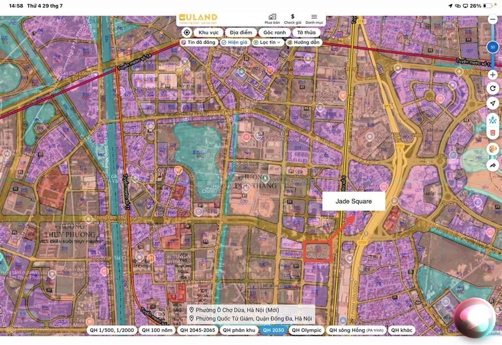 Chính chủ cắt lỗ 1,6 tỷ so với giá cđt khi mua căn góc tầng trung đẹp dự án jade square