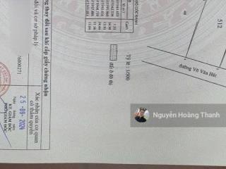 Gấp bán 500m2 mặt tiền đường võ văn hát giá hiếm có tại khu vực long trường