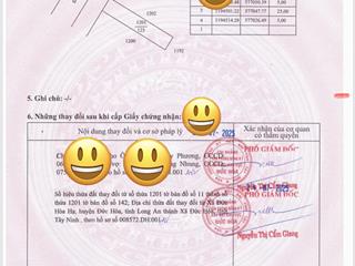 Bán đất nền kdc tân đức, khu hiện hữu dân cư đông, thuận tiện đầu tư nhà trọ, nhà cho thuê.