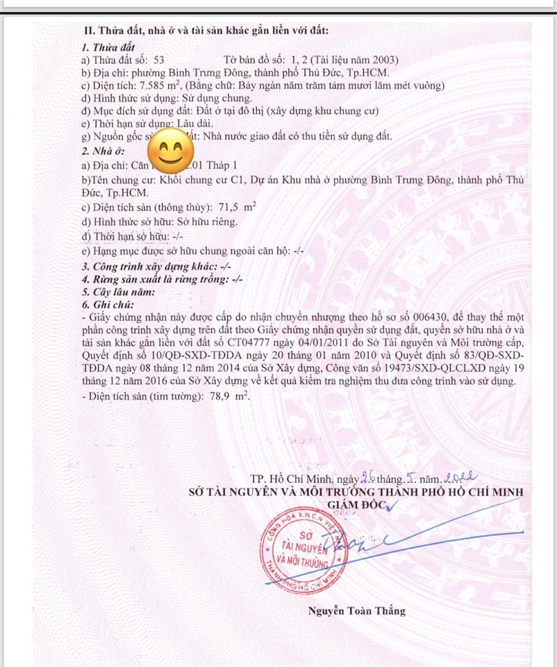 Căn hộ chung cư, vào ở ngay, kế cận nút giao an phú.
