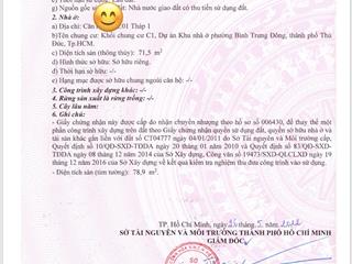 Căn hộ chung cư, vào ở ngay, kế cận nút giao an phú.