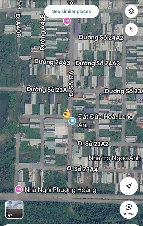 Đất nền kdc tân đức, xã đức hoà, tây ninh (long an cũ). sẵn gcn, giao dịch ngay