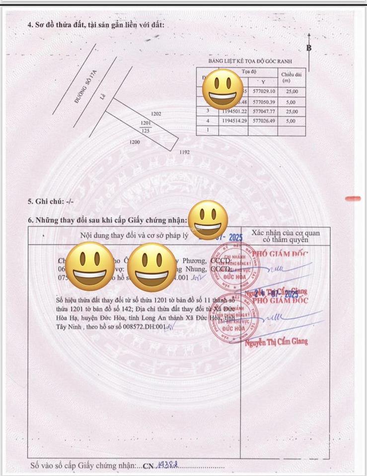 Đất nền kdc tân đức, xã đức hoà, tây ninh (long an cũ). sẵn gcn, giao dịch ngay
