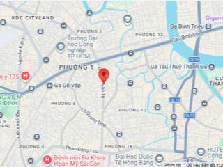 Cần bán gấp nhà đẹp phan văn trị, nội thất đầy đủ, hẻm thông ô tô, 1 tỷ 750, xách vali vào ở ngay