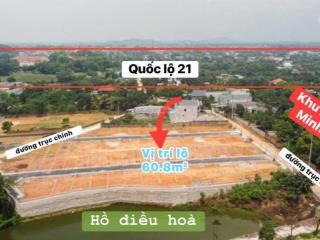 Cắt lỗ hơn 2ty có ngay 1 lô đất giáp ql21 , nằm ngay trục chính cổ đông