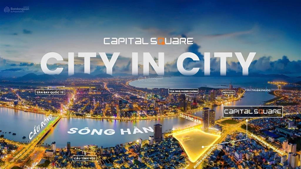 Độc quyền căn 2pn dự án capital square đà nẵng, sở hữu lâu dài. giá cđt view sông hàn sinh lời cao