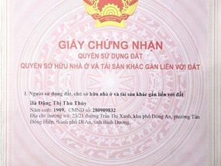 Mình cần bán lô đất vsip2 mở rộng, tân uyên, dt 247m², mặt tiền 7m, giá đầu tư cực tốt chỉ 3.2 tỷ