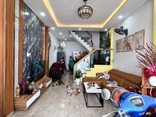 Bình tân nhà mới 4tầng chỉ 5tỷ bé giáp tân phú hẻm 6m thông thiết kế lung linh 40m2