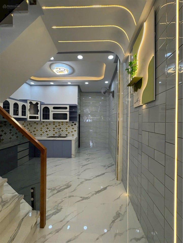 Nhà mới keng btct 4 tầng chỉ 6 tỷ 52m² sát khu tên lửa hxh 4pn vào ở ngay