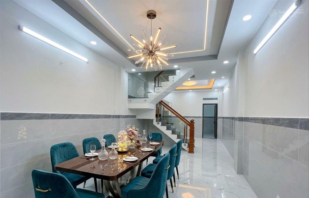 Xịn mịn 3tầng giá tốt chỉ 4tỷ nhà mới đẹp hẻm xh thông hẻm nhựa ngang khủng 8m 42m2 4pn vào ở ngay
