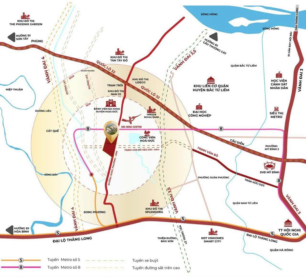 Bán liền kề sơn đồng center vị trí đắc địa kinh doanh cực đỉnh