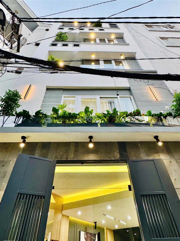 Chỉ 12,899 tỷ, nhà đẹp 5 tầng hẻm hoa hậu ngang lớn 5,49m tại đoàn thị điểm phú nhuận