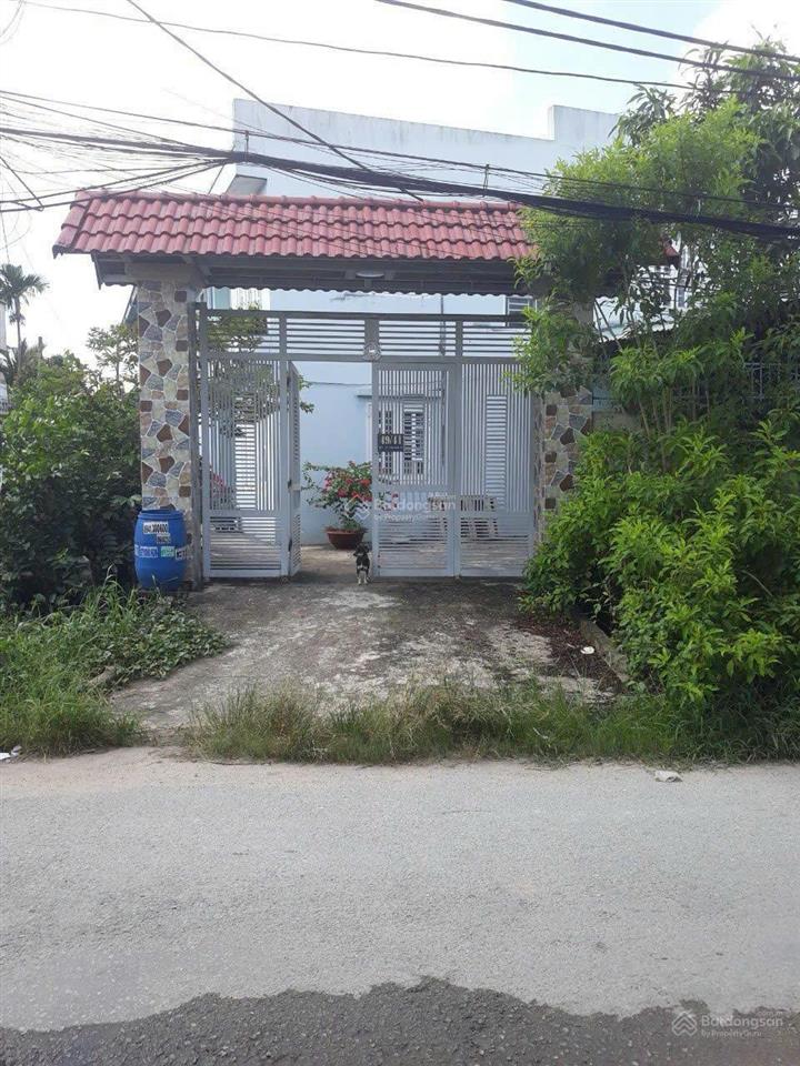 Bán đất sẵn nhà 1 tầng + gác lửng nhị bình 18, hóc môn, hcm, dt 372m2