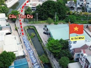 Bán đất ngã tư ga q12, chạy sang gò vấp 3p