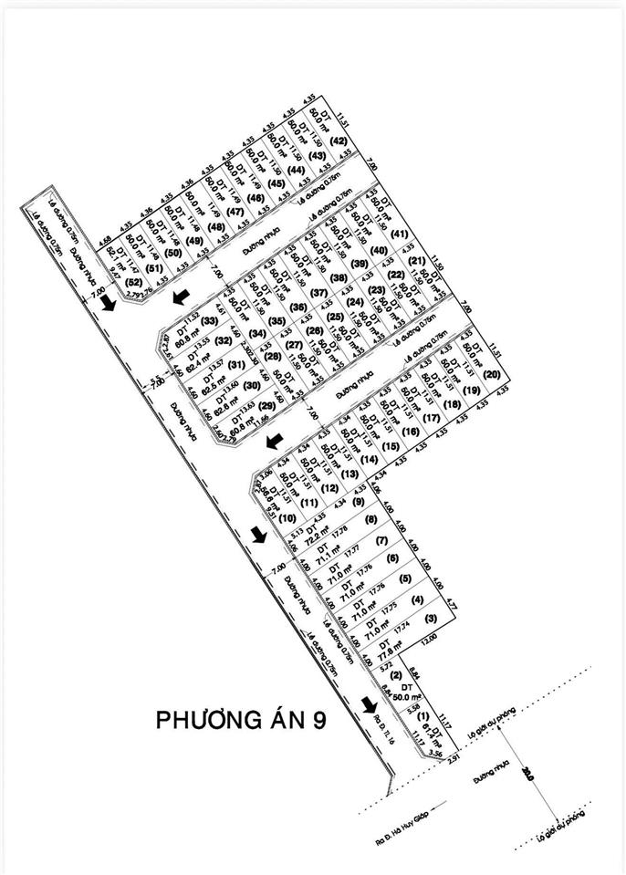 Dự án mới phân lô, a chủ đầu tư cần ra bớt một số nền, có giá đầu tư