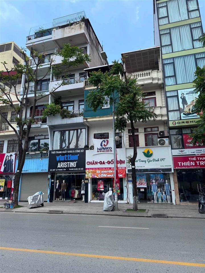 Bán tòa văn phòng lô góc 3 mặt thoáng nguyễn ngọc nại vương thừa vũ 200m2 x 10 tầng, mặt tiền 10m