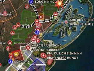 Nhỉnh 1 tỷ / 1 lô đất khu kinh tế ninh cơ