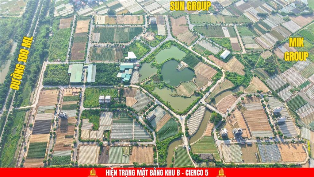 Chính chủ bán gấp lk6  sổ đỏ, khu b, cienco 5 mê linh, gần mik group, sungroup, giá tốt