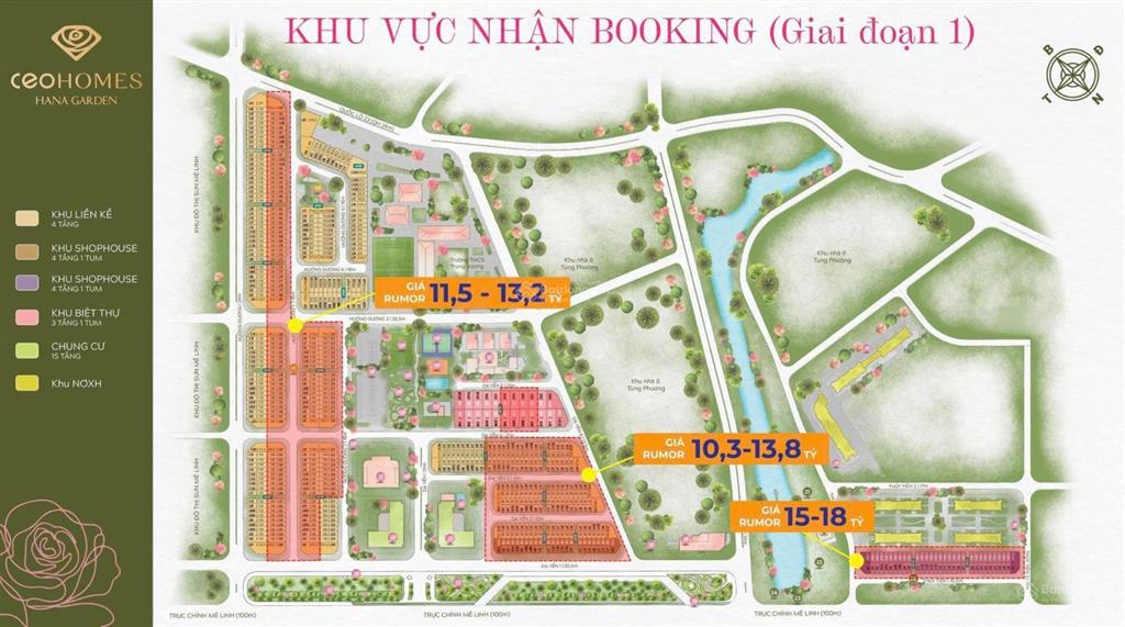 Chính thức ra mắt khu đô thị đáng sống bậc nhất mê linh. hàng trực tiếp từ cđt cực nét