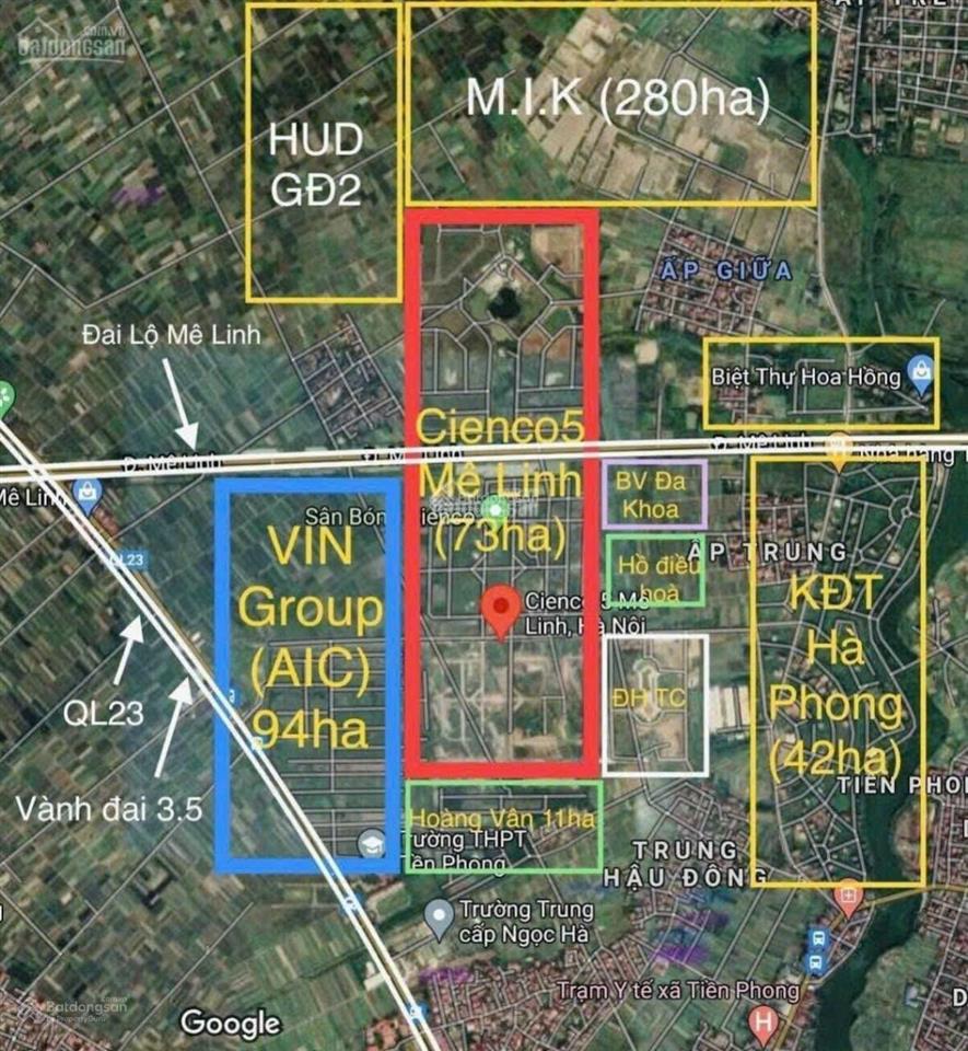 Chính chủ cần bán gấp lô nền 100m2 đường 24m hướng đông khu b, giá cực sốc