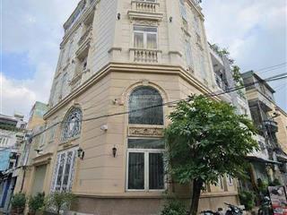 Bán nhanh biệt thự góc 79m2, 5 tầng, 15 tỷ, thang máy, gara ô tô, nguyễn văn lượng, p17, gò vấp.