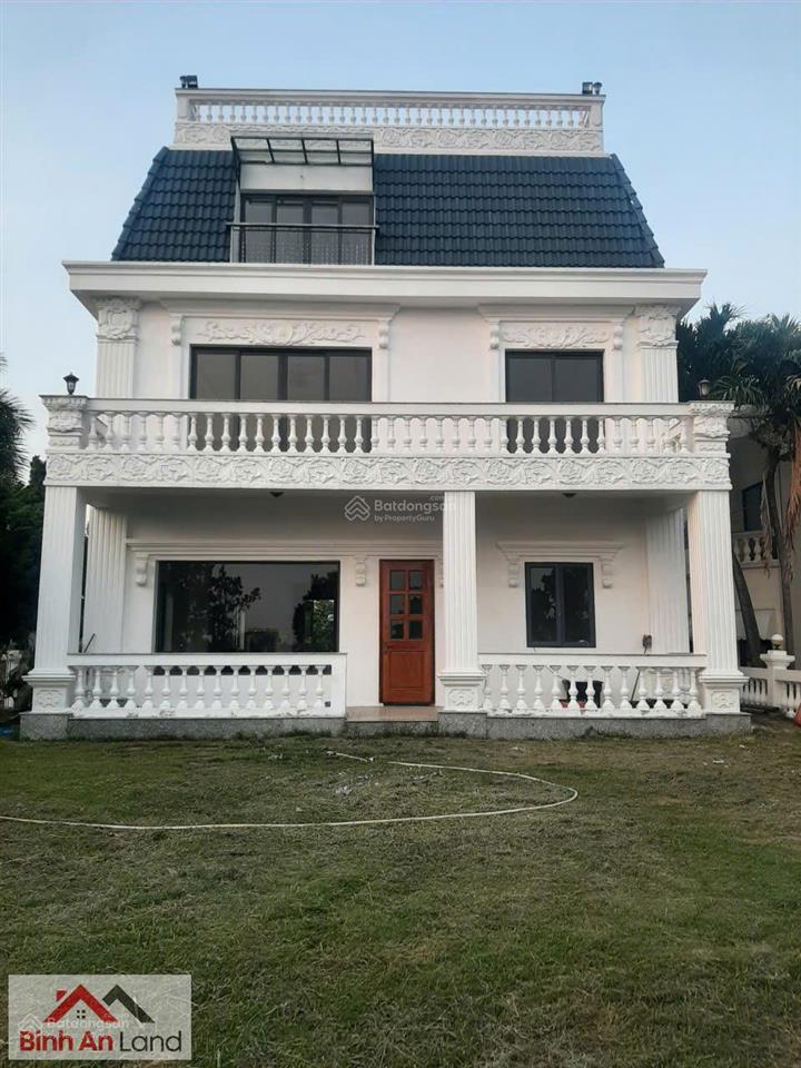 Biệt thự nghỉ dưỡng 328m², khu villa resort an phú đông, view sát bờ sông sài gòn.