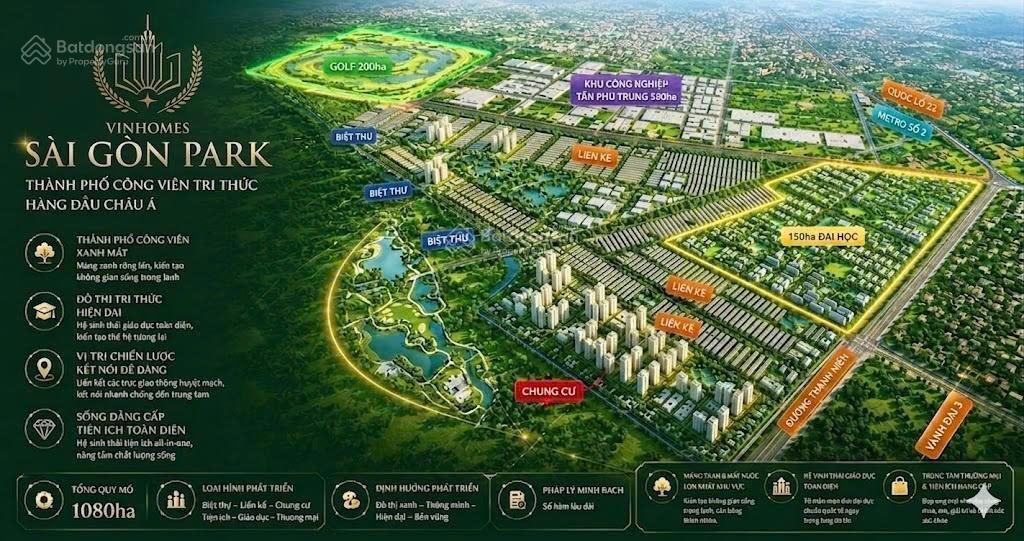 Đừng bỏ lỡ suất ưu tiên chọn căn đẹp vinhomes saigon park  đại đô thị quốc tế phía tây bắc tp.hcm