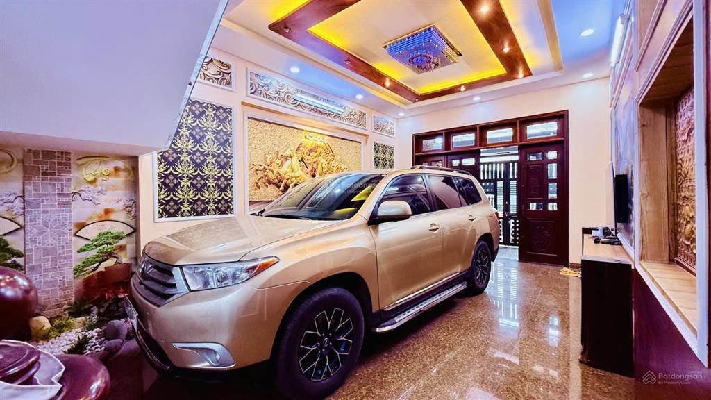 Nhà đẹp phan huy ích  75m2, 4 tầng, ô tô ngủ nhà, tiềm năng 2 mặt tiền, giá 9 tỷ (tl).