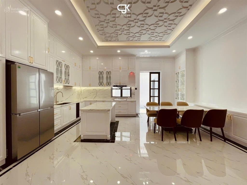 Bán nhà cityland 122m² full nội thất tân cổ điển đẹp y hình full máy lạnh