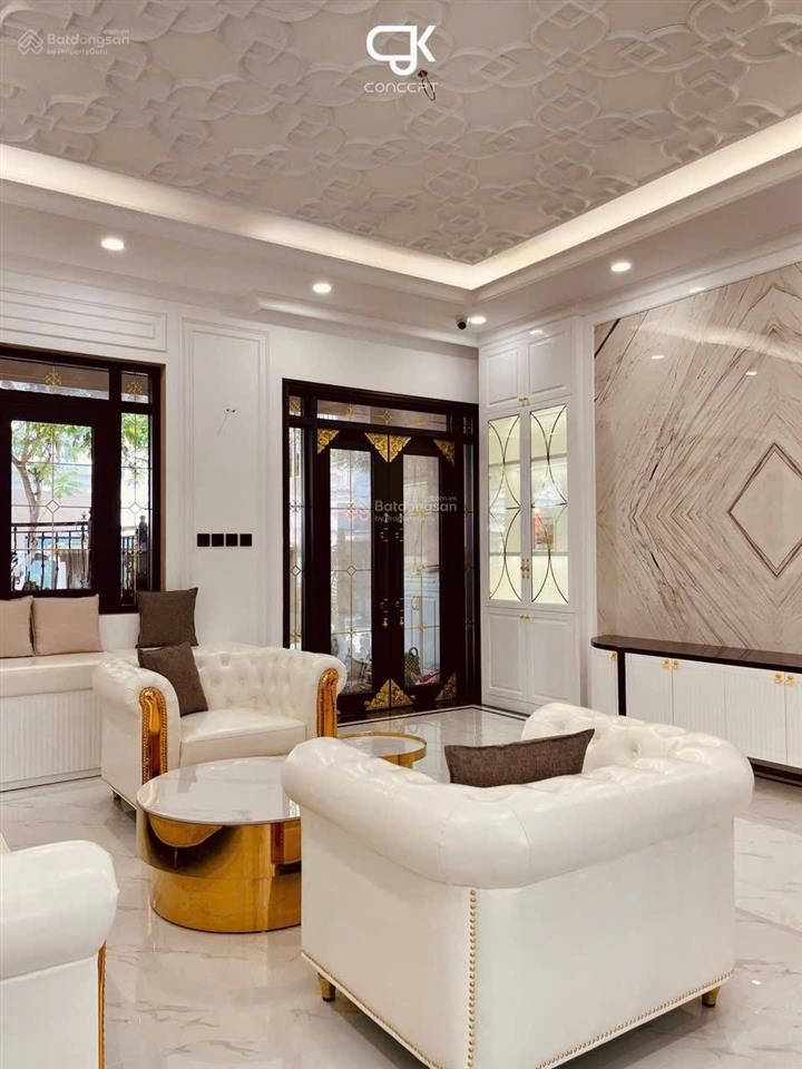 Bán nhà cityland 122m² full nội thất tân cổ điển đẹp y hình full máy lạnh