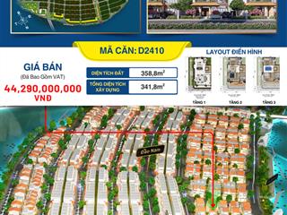 Biệt thự đơn lập chamrma city ở  nghỉ dưỡng đẳng cấp
