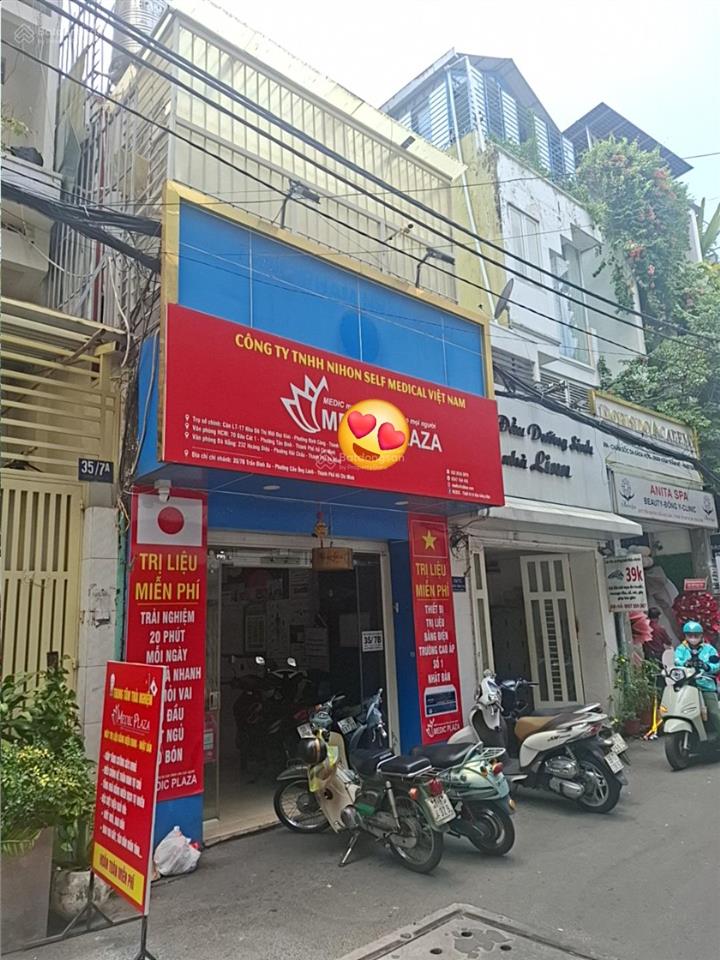Nhà hẻm xe hơi gần trần hưng đạo, trần đình xu quận 1, 60.9m², 4 phòng, tiện mở văn phòng, cho thuê