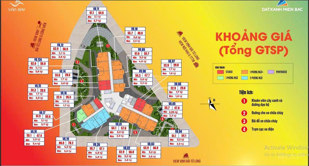 Chỉ 1,6 tỷ ac sở hữu căn hộ chung cư đầu tiên tại đặc khu vân đồn quảng ninh view biển