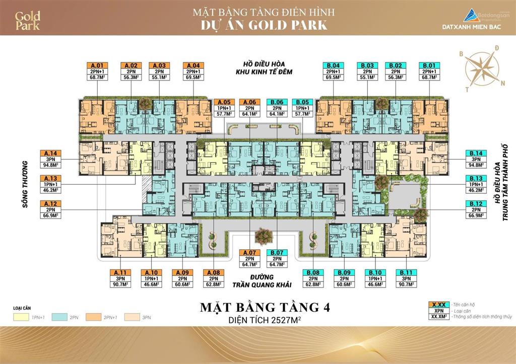 Chỉ từ 499 triệu sở hữu căn hộ tại trung tâm thành phố bắc giang cũ
