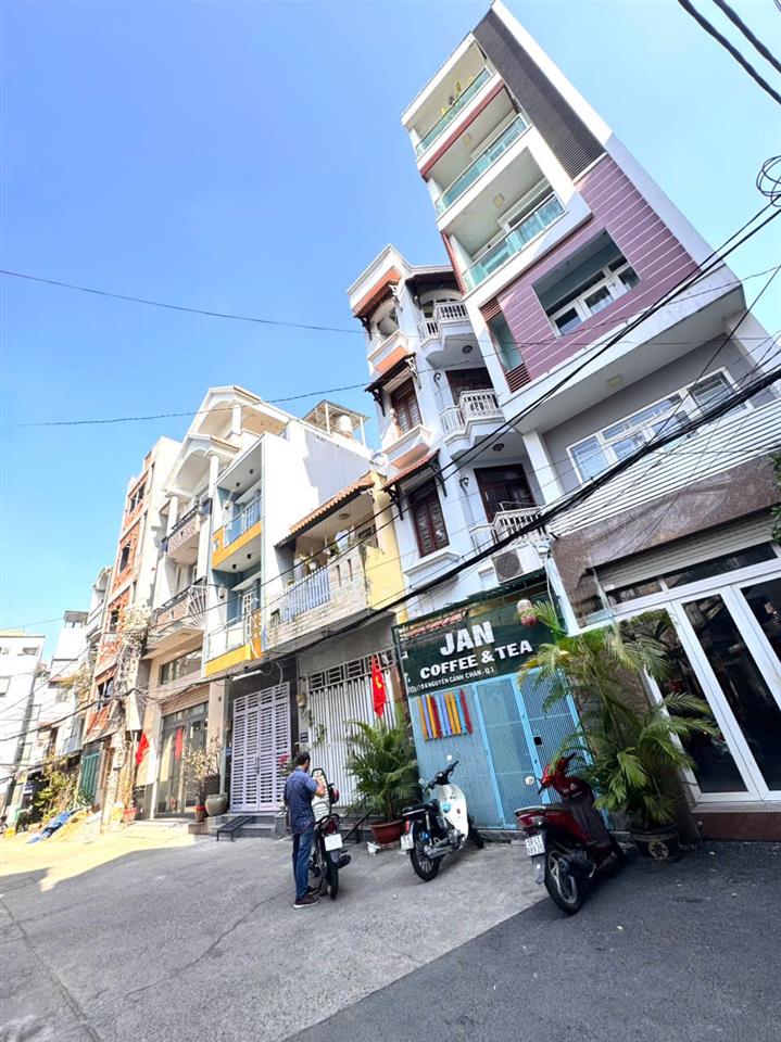 BÁN NHÀ 5 TẦNG HXH 10M NGAY BỘ CÔNG AN TP Đ.NGUYỄN TRÃI & NGUYỄN CẢNH CHÂN, QUẬN 1 - DT