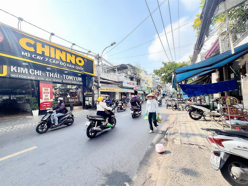 HIẾM DT SIÊU LỚN 266M2 FULL THỔ- BÁN NHÀ 5 TẦNG MẶT TIỀN KD Đ.TÔN ĐẢN, QUẬN 4- DÒNG TIỀN