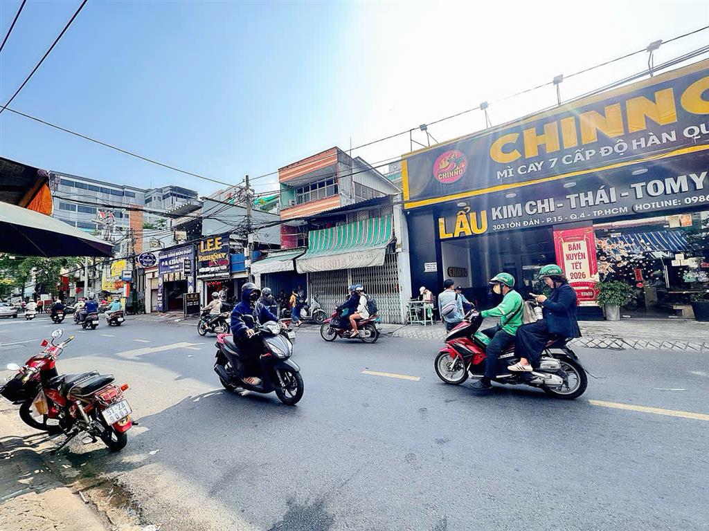 HIẾM DT SIÊU LỚN 266M2 FULL THỔ- BÁN NHÀ 5 TẦNG MẶT TIỀN KD Đ.TÔN ĐẢN, QUẬN 4- DÒNG TIỀN