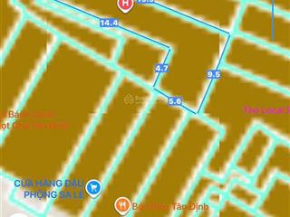 Bán nhà 2 tầng mặt tiền hxh bà lê chân, q. 1  dt 105m2 ngang lớn 9,5m*19m  chỉ 16,8 tỷ  full thổ