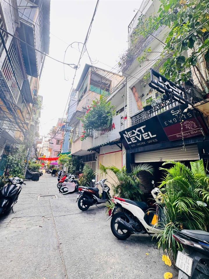 Bán nhà 3 tầng mặt tiền hxh 6m đ.nguyễn trãi, q1dt 59m2khu vip bar & coffe nhộn nhịpchỉ 14,3 tỷ