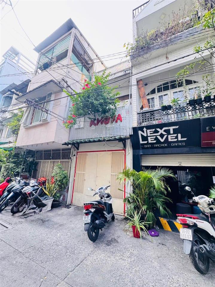 Bán nhà 3 tầng mặt tiền hxh 6m đ.nguyễn trãi, q1dt 59m2khu vip bar & coffe nhộn nhịpchỉ 14,3 tỷ