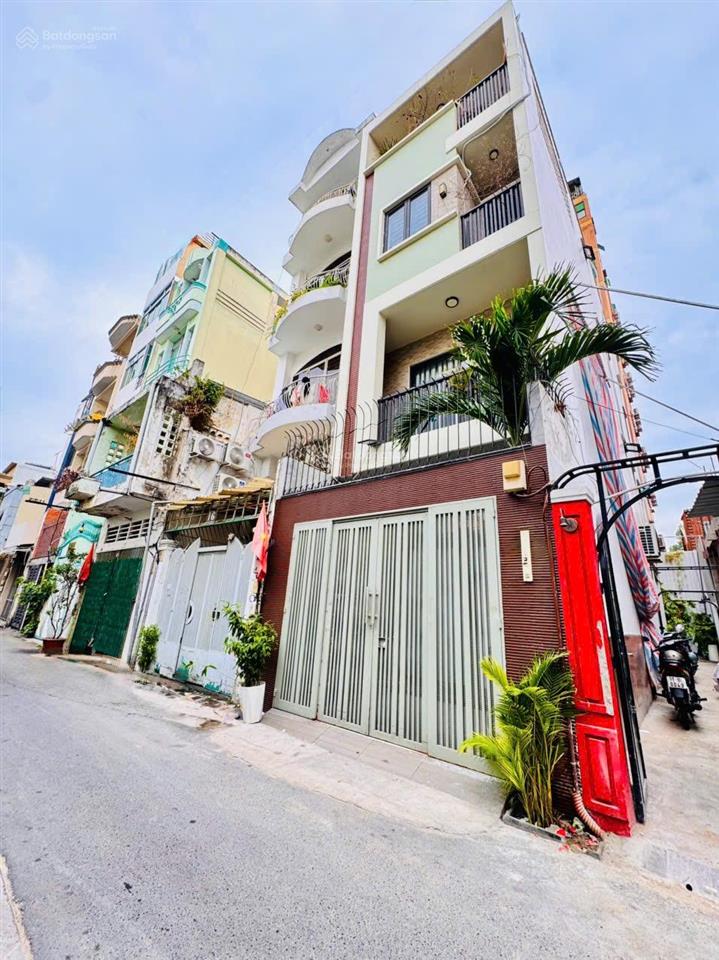 Hiếm bán nhà 5 tầng mặt tiền huyền quang, q.1 căn góc 3 mt đẹp thoáng dt 4m*16 sh vuông vức
