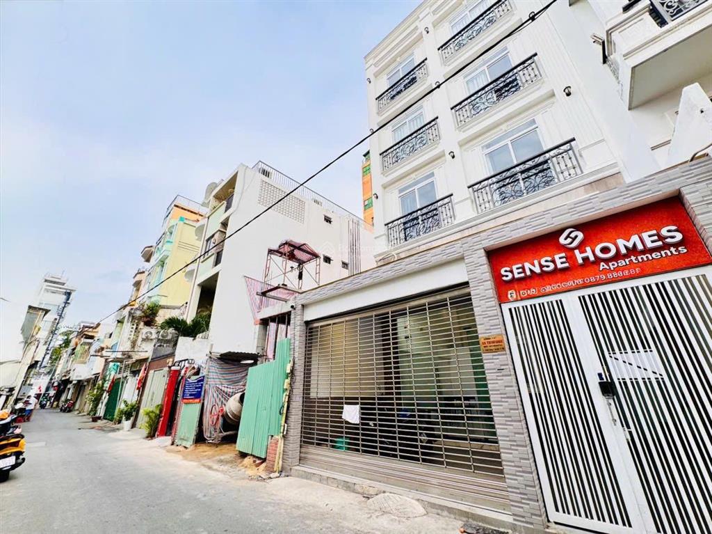 Hiếm bán nhà 5 tầng mặt tiền huyền quang, q.1 căn góc 3 mt đẹp thoáng dt 4m*16 sh vuông vức