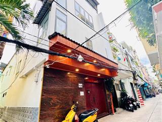 Bán nhà 4 tầng góc 2 mặt tiền hxh nguyễn đình chiểu, p.bàn cờ ngang đẹp 5,8m*10,5m full nội thất