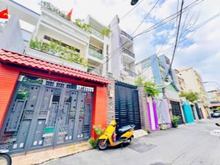 Quận 4 bán nhà 3 tầng mặt tiền hxh 8m hoàng diệu, p.xóm chiếudt 4,2m*25m nhà 2 mặt tiền trước sau