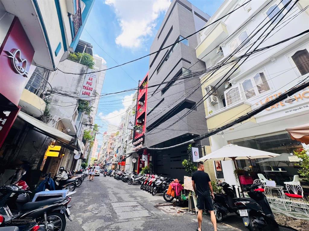 Quận 1 bán nhà 5 tầng mặt tiền hxh 8m nguyễn trãi,p.cầu ông lãnhhdt đều 60tt/thkhu vip hiếm đẹp