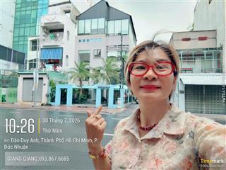 QUẬN PHÚ NHUẬN: CHÍNH CHỦ 0938676685 BÁN NHÀ 3 MẶT TIỀN Đ.ĐÀO DUY ANH, P.ĐỨC NHUẬN- DT