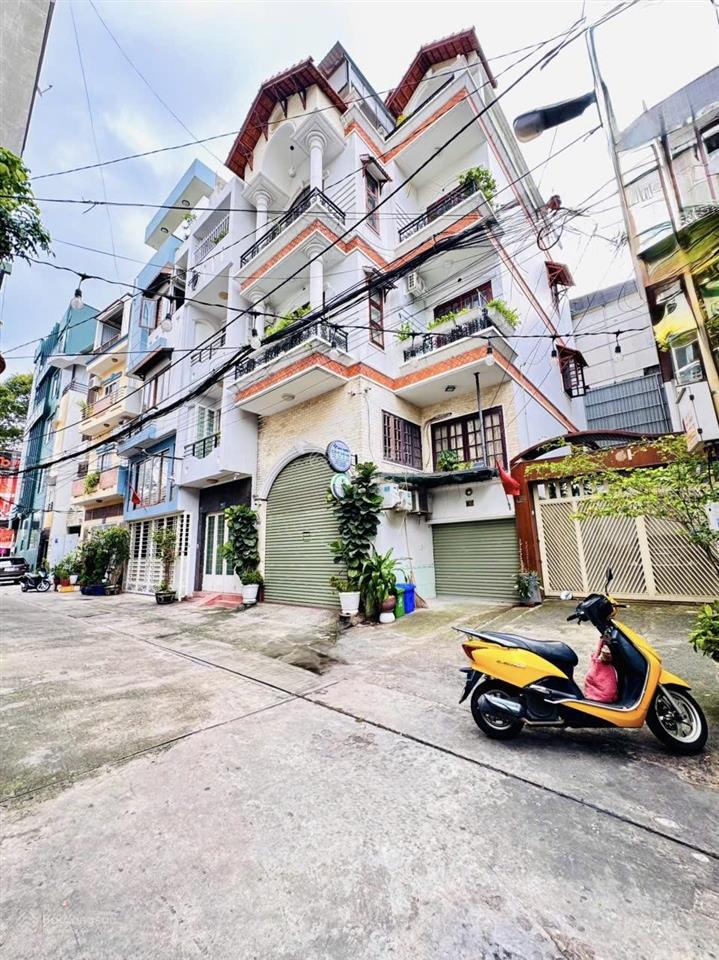 Quận 5 bán biệt thự 4 tầng mặt tiền hxh 8m trần hưng đạogần ngay góc nguyễn văn cừdt 9,1m*20,85m