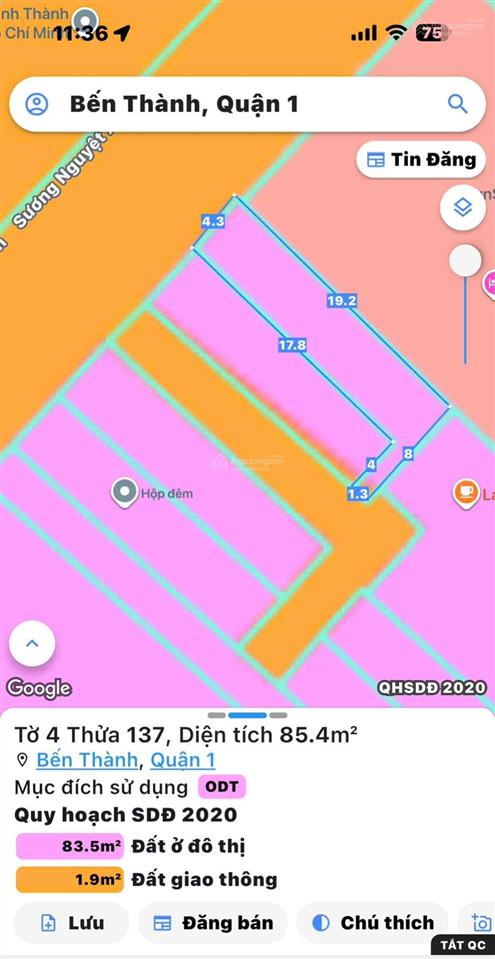 Quận1bán ks mari queen sương nguyệt ánhdt 83m24,25m nở hậu 7m*20mhdt 1tỷ980tr/thcó mt hẻm hông
